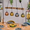 Koyoto hanging light, globe light, pendant light Ecru, black, 4-light sources