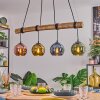Koyoto hanging light, globe light, pendant light Ecru, black, 4-light sources