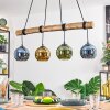 Koyoto hanging light, globe light, pendant light Ecru, black, 4-light sources