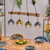 Koyoto hanging light, globe light, pendant light Ecru, black, 4-light sources