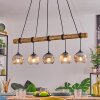 Ripoll hanging light, globe light, pendant light Ecru, black, 5-light sources