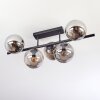 Gastor ceiling light, globe light Smoke-coloured, 5-light sources