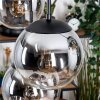 Gastor hanging light, globe light, pendant light black, 6-light sources