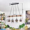 Ripoll hanging light, globe light, pendant light Ecru, black, 4-light sources