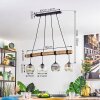 Ripoll hanging light, globe light, pendant light Ecru, black, 4-light sources