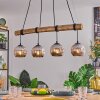 Ripoll hanging light, globe light, pendant light Ecru, black, 4-light sources