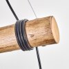 Ripoll hanging light, globe light, pendant light Ecru, black, 4-light sources