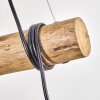 Ripoll hanging light, globe light, pendant light Ecru, black, 3-light sources