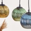 Koyoto hanging light, globe light, pendant light Ecru, black, 3-light sources