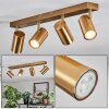 Javel ceiling light, ceiling spotlight gold, 4-light sources
