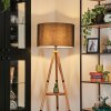 Flemming floor lamp Ecru, black, 1-light source