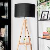 Flemming floor lamp Ecru, black, 1-light source