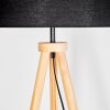 Flemming floor lamp Ecru, black, 1-light source