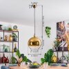 Koyoto hanging light, globe light, pendant light gold, 1-light source