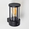 FREDERIKS Outdoor Wall Light LED black, 1-light source