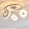 Prag ceiling spotlight LED chrome, 3-light sources