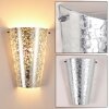 ZERA Wall Light silver, 1-light source