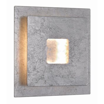 Wofi ENNIS Wall Light LED silver, 1-light source