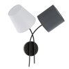 Eglo ALMEIDA wall light black, 2-light sources