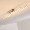 KALANDI Ceiling light LED matt nickel, 2-light sources