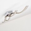 KALANDI Ceiling light LED matt nickel, 2-light sources
