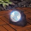 Sameo Solar lights LED brown, grey, 4-light sources