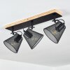 Panaguá Ceiling Light Light wood, black, 3-light sources
