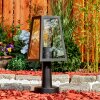 JUANICO pedestal light black, 1-light source