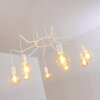 Cuyama Pendant Light white, 8-light sources