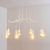 Cuyama Pendant Light white, 8-light sources