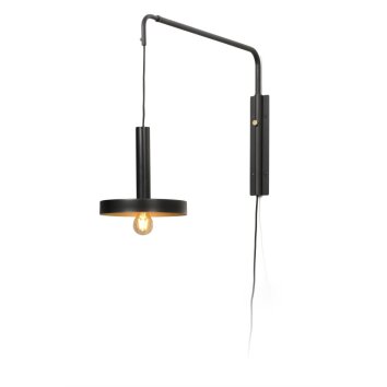 Faro Barcelona Whizz Wall Light black, 1-light source