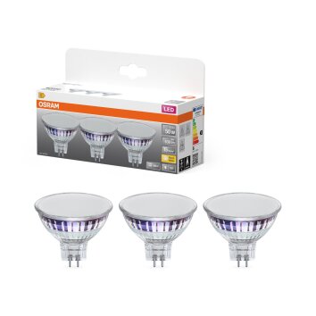 OSRAM Set of 3 LED Star GU5.3 6.5 W 2700 Kelvin 630 Lumen
