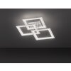 Wofi MODESTO Ceiling Light LED silver, 3-light sources