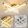 ISKUT Ceiling Light LED chrome, 4-light sources