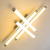 ISKUT Ceiling Light LED chrome, 4-light sources