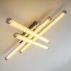 ISKUT Ceiling Light LED chrome, 4-light sources