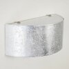 Lesina M Wall Light silver, 2-light sources
