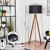 Flemming floor lamp Ecru, black, 1-light source