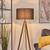 Flemming floor lamp Ecru, black, 1-light source