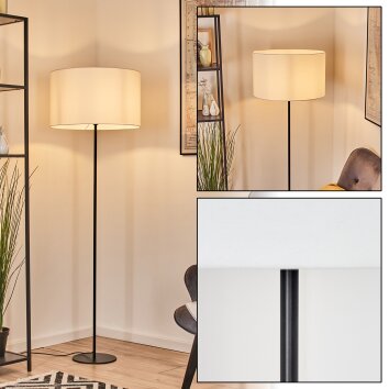 Flemming floor lamp black, 1-light source