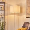 Flemming floor lamp Ecru, black, 1-light source
