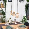 Sumar hanging light, pendant light brown, 3-light sources