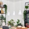 Sumar hanging light, pendant light white, 3-light sources