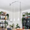 Sumar hanging light, pendant light white, 3-light sources