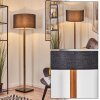 Flemming floor lamp Ecru, black, 1-light source