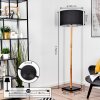 Flemming floor lamp Ecru, black, 1-light source