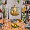 Koyoto hanging light, globe light, pendant light gold, 1-light source