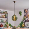Koyoto hanging light, globe light, pendant light gold, 1-light source