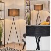 Flemming floor lamp black, 1-light source