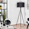 Flemming floor lamp black, 1-light source